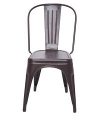 Dezaro Metal Iron Chair Metal Brown