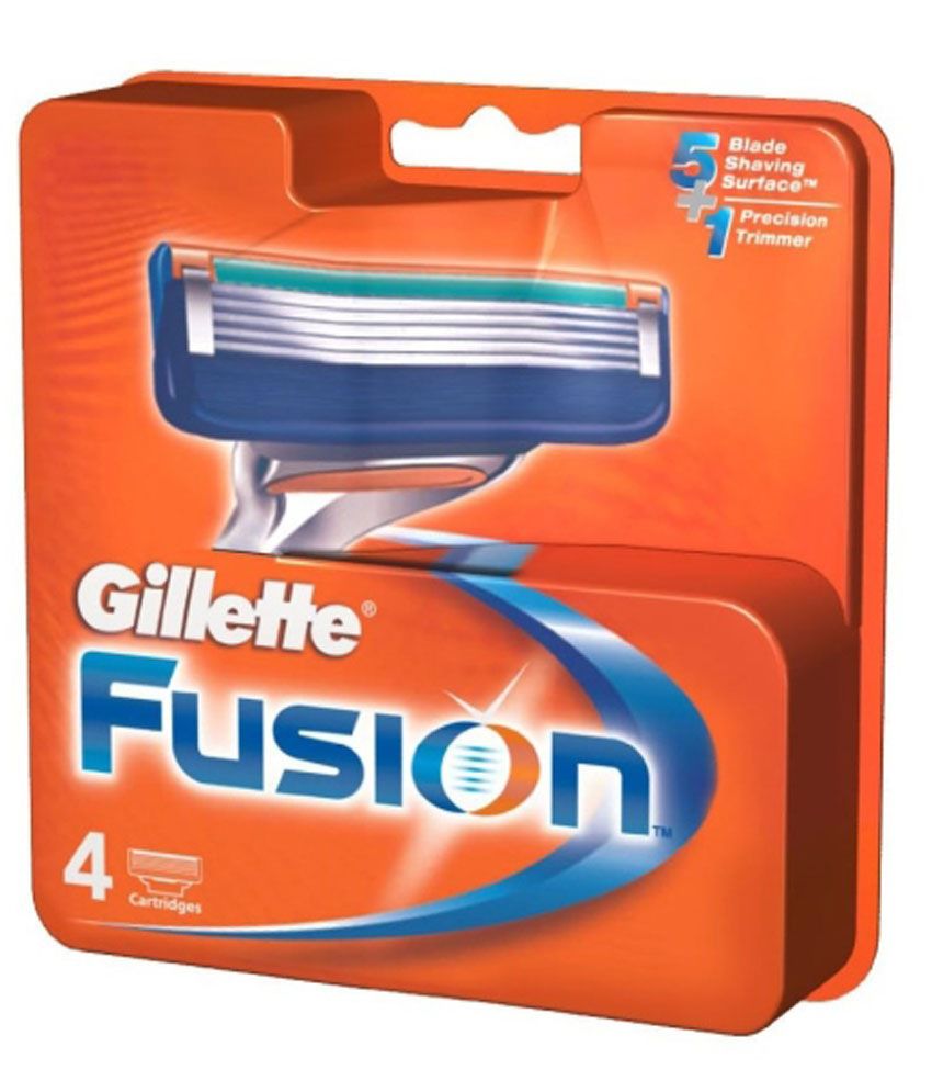 Gillette Fusion Manual Blades 4 Cartridges Buy Gillette Fusion Manual Blades 4 Cartridges