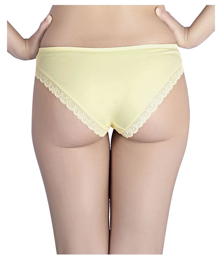 Buy Godinattire Ultra Soft Low Rise Bikini Panty With Lace Border