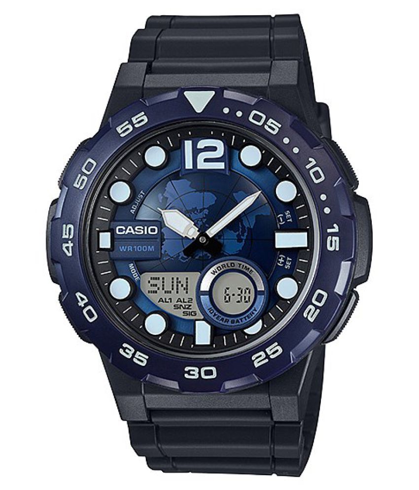 Casio Black Analog-Digital Watch Price in India: Buy Casio 