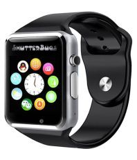 ShutterBugs SB 101 Smartwatch (Black Strap Free Size) 