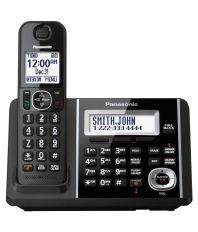 Panasonic Kx-tgf340 Cordless Landline Phone Black Landline Phone
