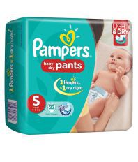 Pampers Pants Diapers Small Size 22 pc pack