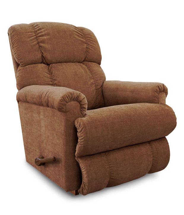Lazboy Recliner With Chocolate Brown Fabric Cover Pinnacle Buy