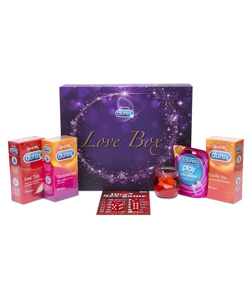 Buy Durex Love Box - Feel Thin 10s + Pleasure Me 10s + Excite Me 10s ...