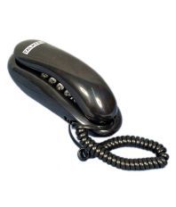 Talktel Combo Of F-1 Wall Mountable Landline Phone Black