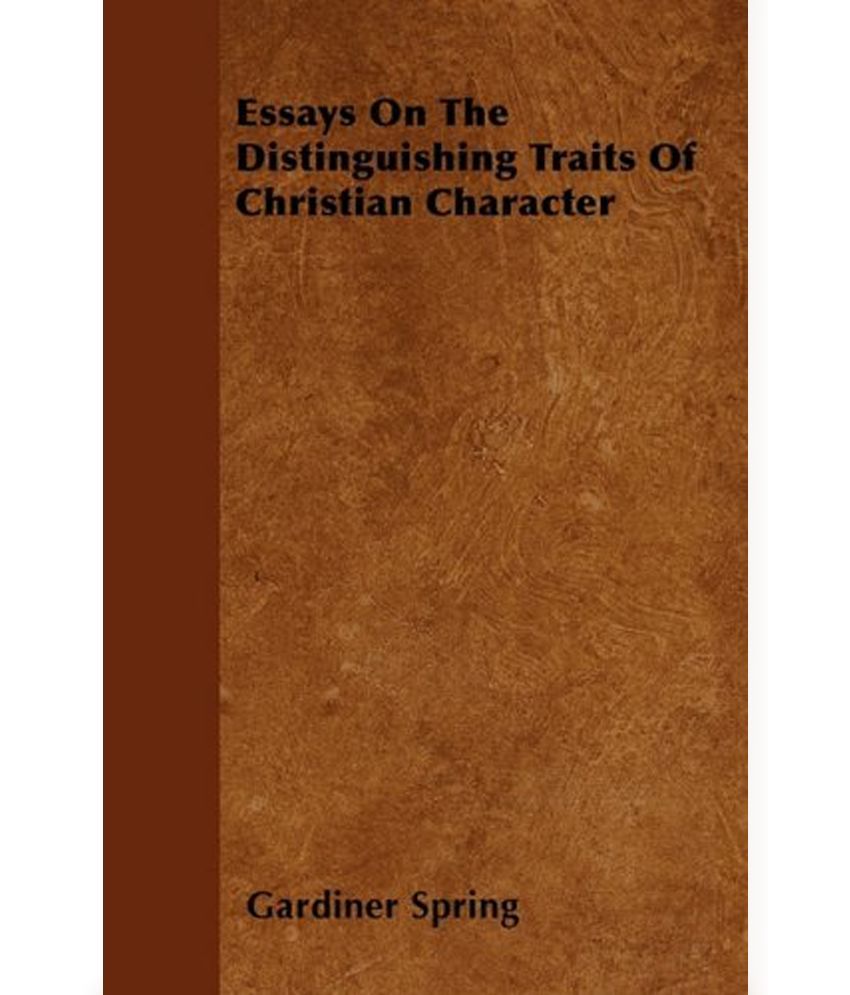 Essay Of Character Traits