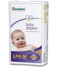 Himalaya White Baby Diapers - 54 Pieces
