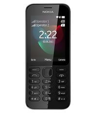 Nokia 222 DS Below 256 MB Black