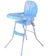 Baybee Blue and White Baby High Chair