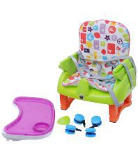 Happy Kids Baby Booster Set With Wheels