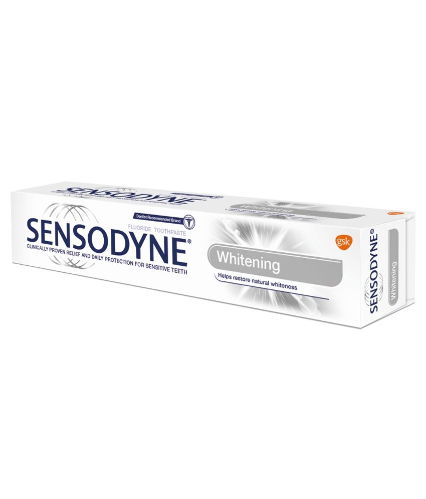 Sensodyne Sensitive Toothpaste - Whitening 70gm: Buy Sensodyne 