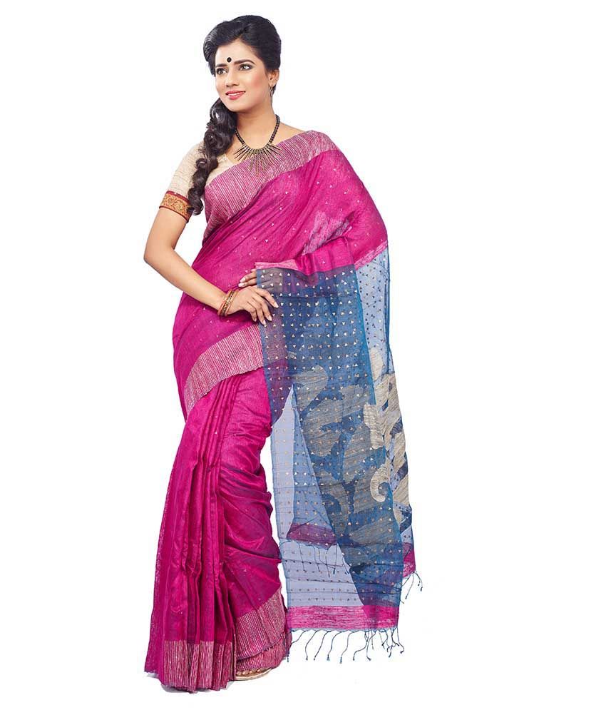 Indian Saree Mandir Multi Color Art Silk Saree Buy Indian Saree