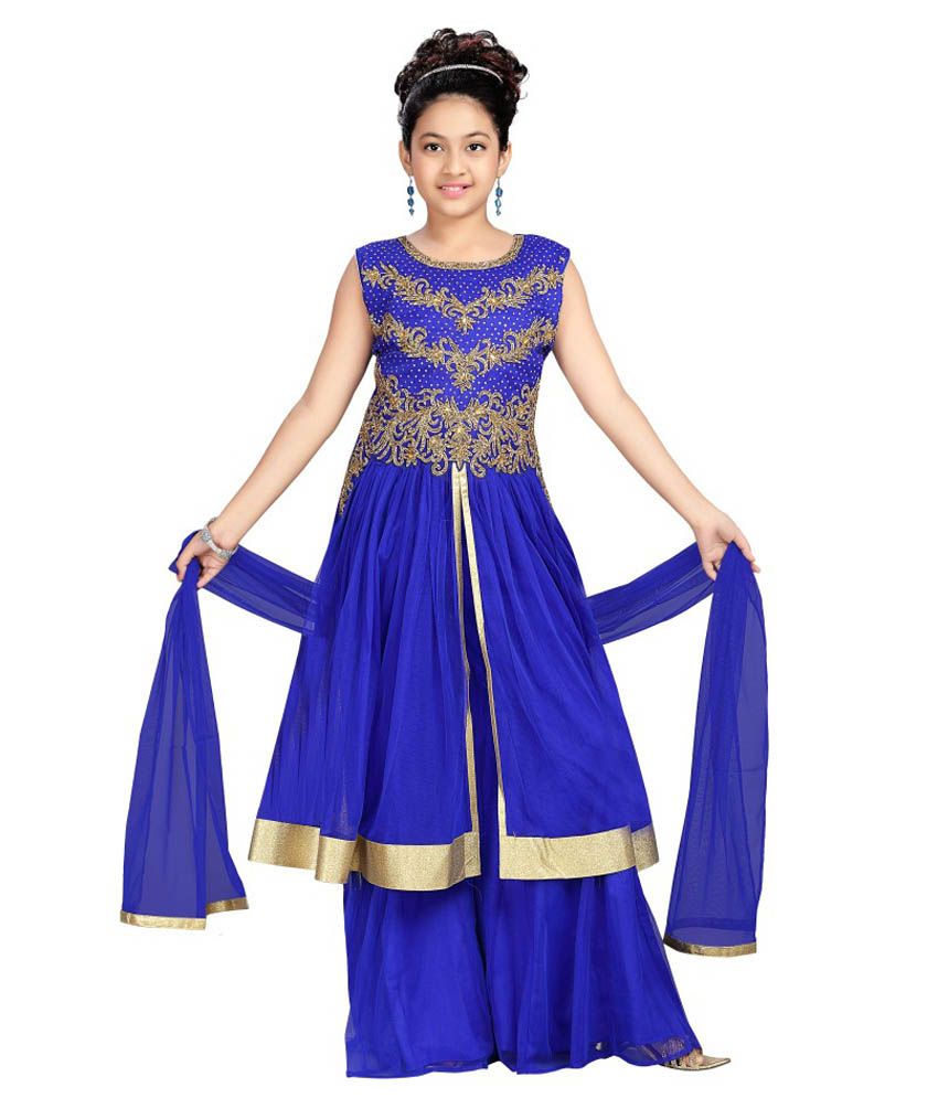 partywear plazo suit