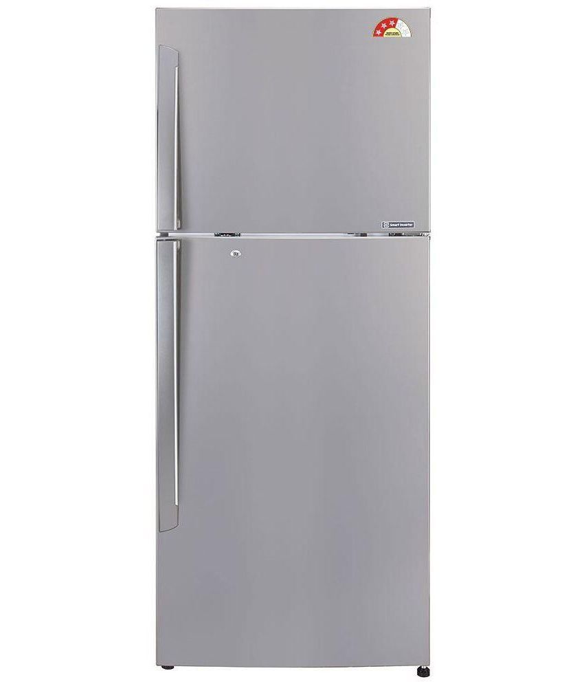 LG 420 GLI472QPZM Ice Beam Door Cooling Double Door Refrigerator Shiny