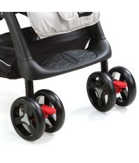 Luv Lap Baby Stroller Pram Sports Grey/Black - 18157