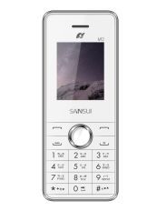 Sansui Z12 ( Below 256 MB White Silver )