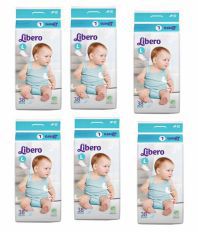 Libero Regular Diapers - Pack of 6