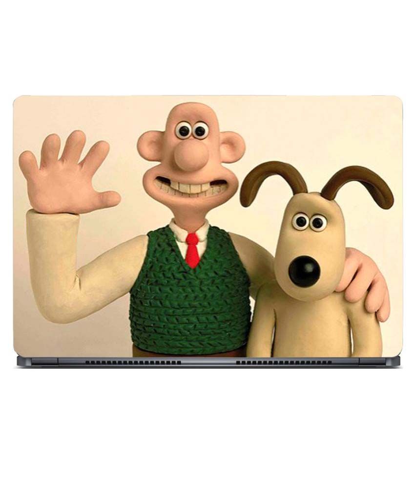 Skin Yard Wallace And Gromit Laptop Skin With USB LED Light And OTG