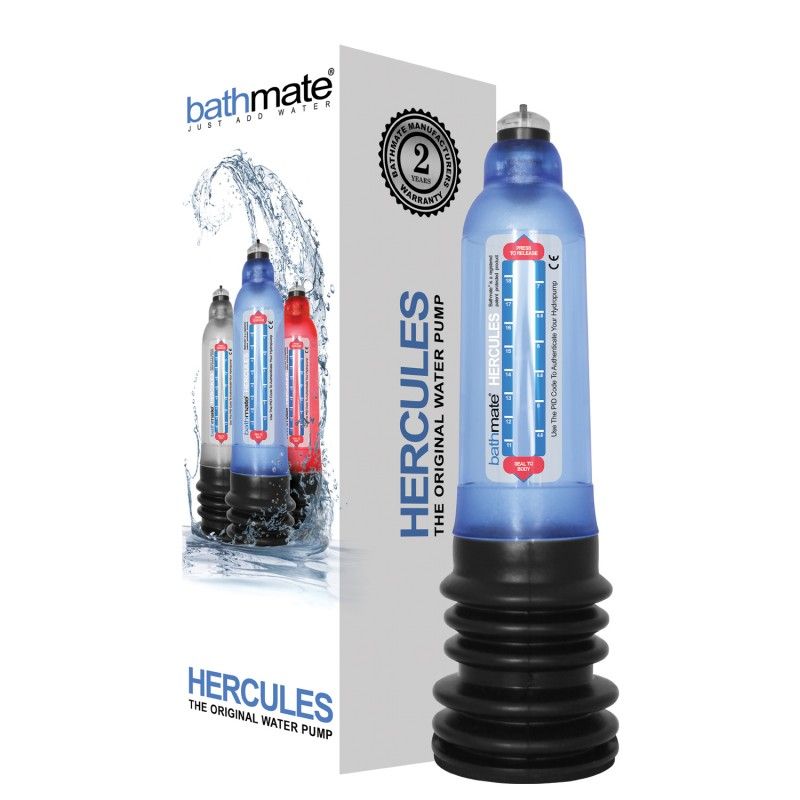 Bathmate Hercules Blue Penis Enlargement Pump Bathmate Shower Strap