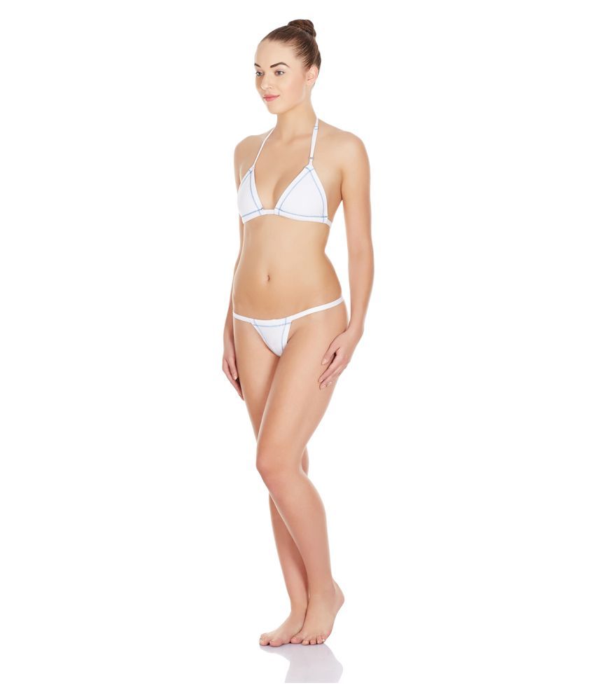 Buy La Intimo Cotton White Bikini Online At Best Prices In India Snapdeal