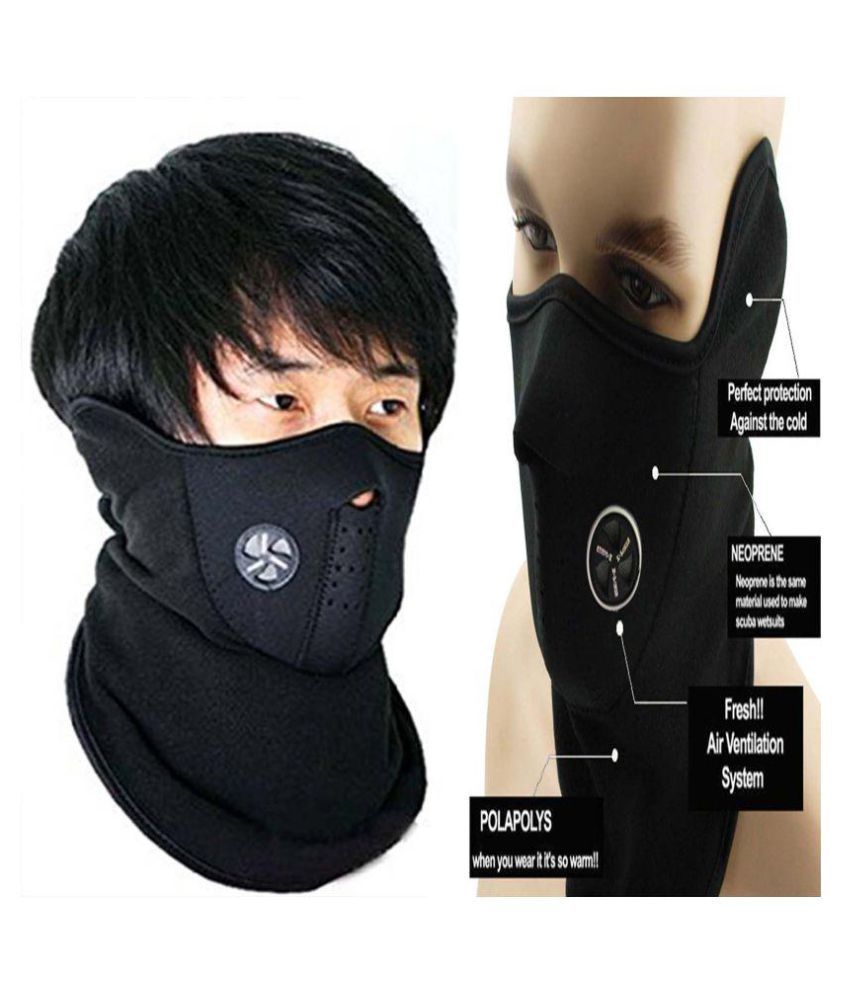 Neoprene Anti Pollution Dust Sun Protection Bike Face Mask Neck Warmer