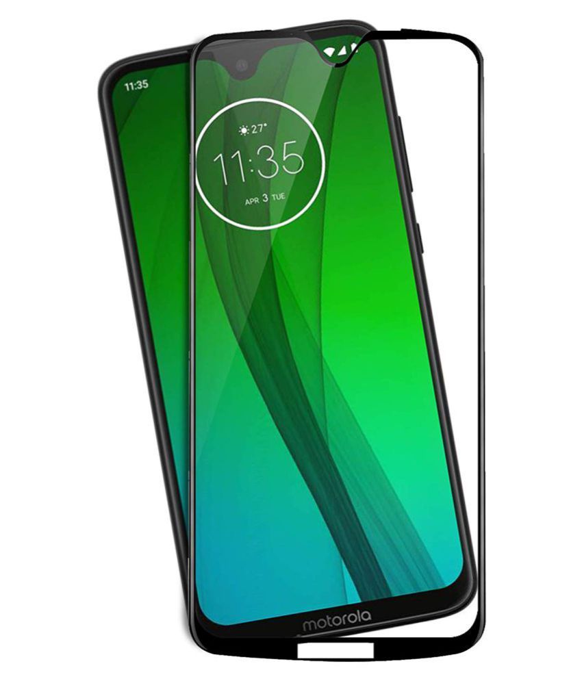 Moto G7 Plus Tempered Glass Screen Guard By Lenmax UV Protection Anti