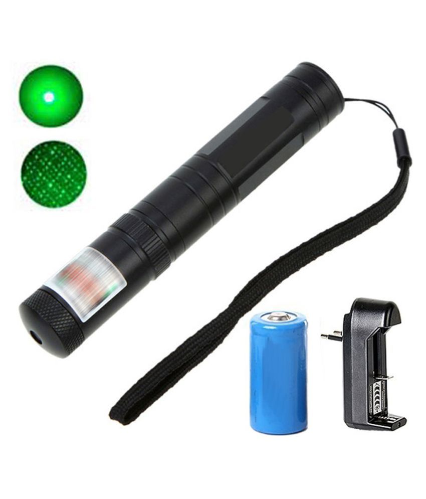 500 Mw Rechargeable Green Laser Pen Pointer Bright 5 Mile Battery