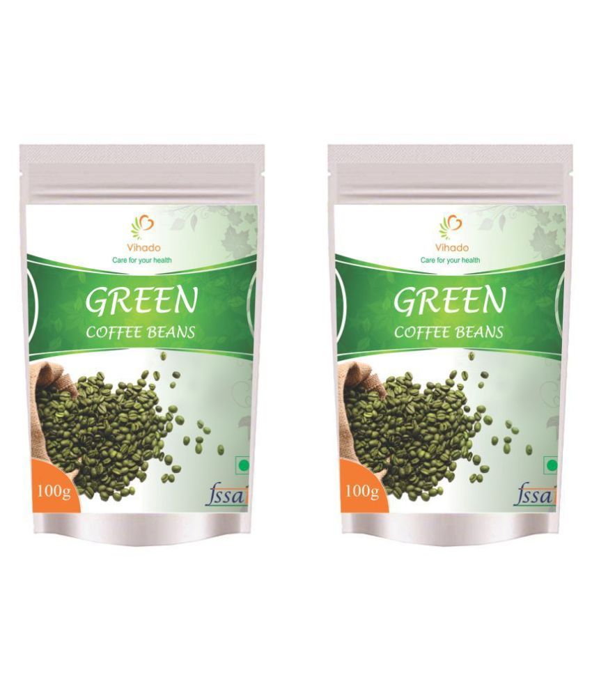 Vihado Green Coffee Beans For Weight Loss Gm Unflavoured Pack Of