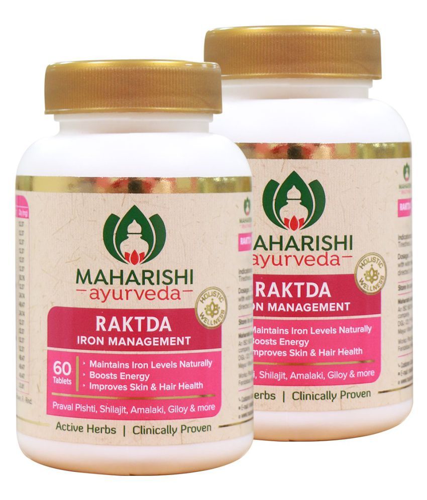 Maharishi Ayurveda Raktda Tablet 60 Tab Buy Maharishi Ayurveda