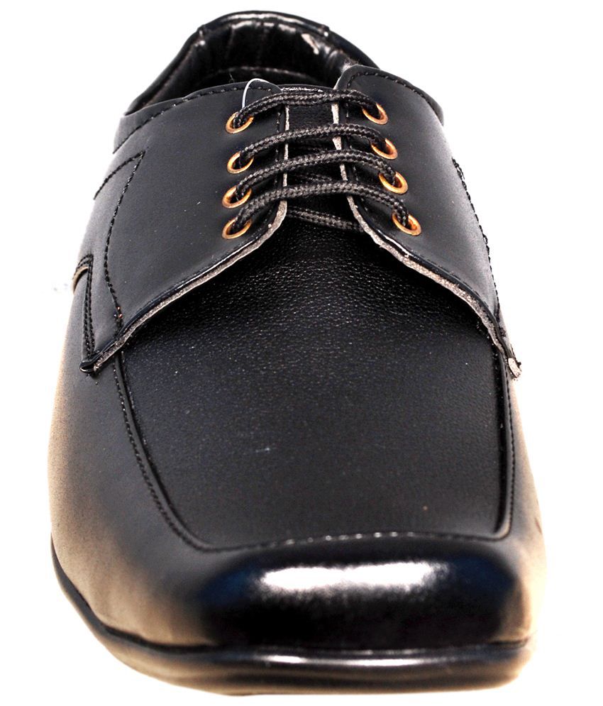 Action Milano Black Formal Shoes Price 