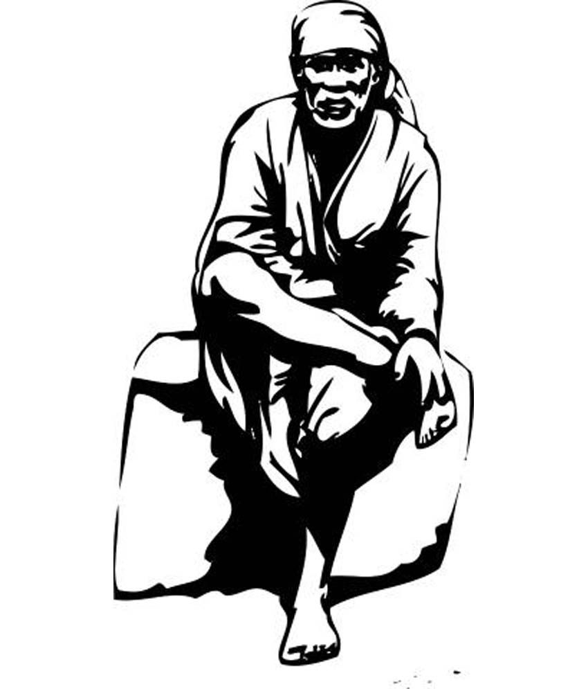 Wallmantra Sai Baba Wall Decor Wall 