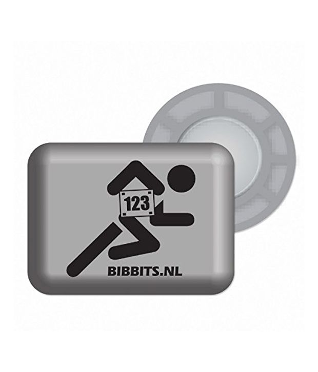 Bibbits Magnetic Race Bib Holders Runner Design In Gray Buy Online At Best Price On Snapdeal