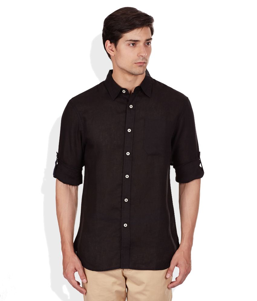black slim fit tshirt