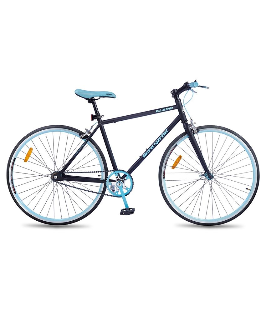 Hero Sprint 26T GLEAM Single Speed Adult Cycle - Blue Adult Bicycle/Man ...