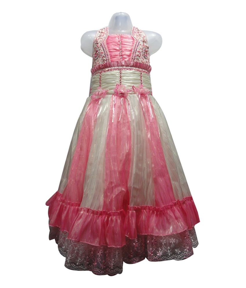 simple silk frock