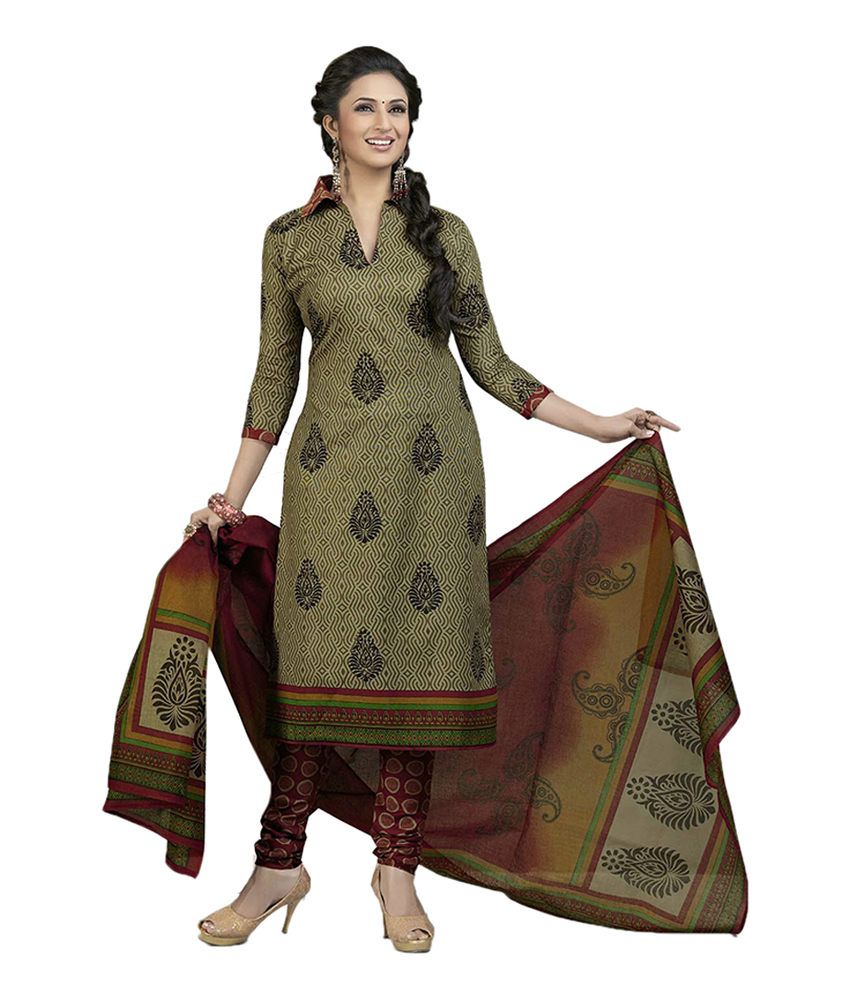 Indian Wholesale Clothing Multi Color Cotton Dress Material Buy