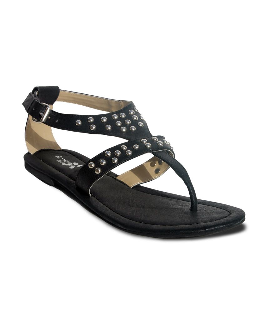 pop womens amica ankle strap flat sandals