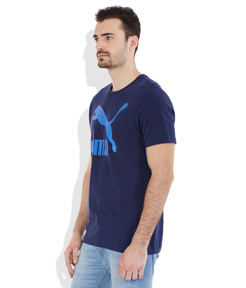 puma t shirt blue