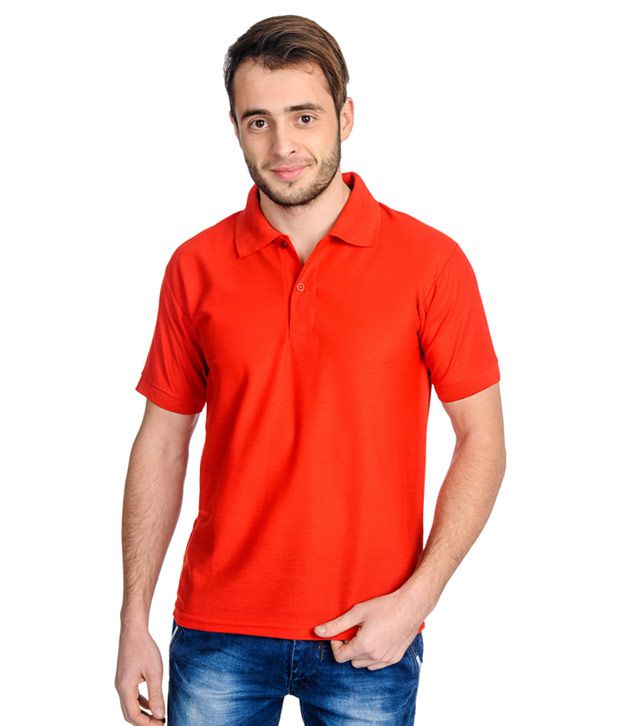 Superjoy Gray & Red Polo T-shirts - Buy Superjoy Gray & Red Polo T ...