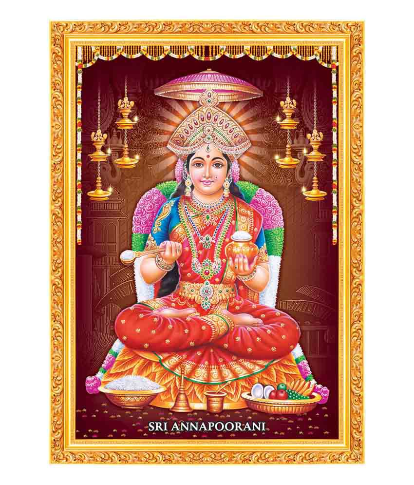 My God Shri Annapoorani Religious Paintings: Buy My God Shri Annapoorani  Religious Paintings at Best Price in India on Snapdeal