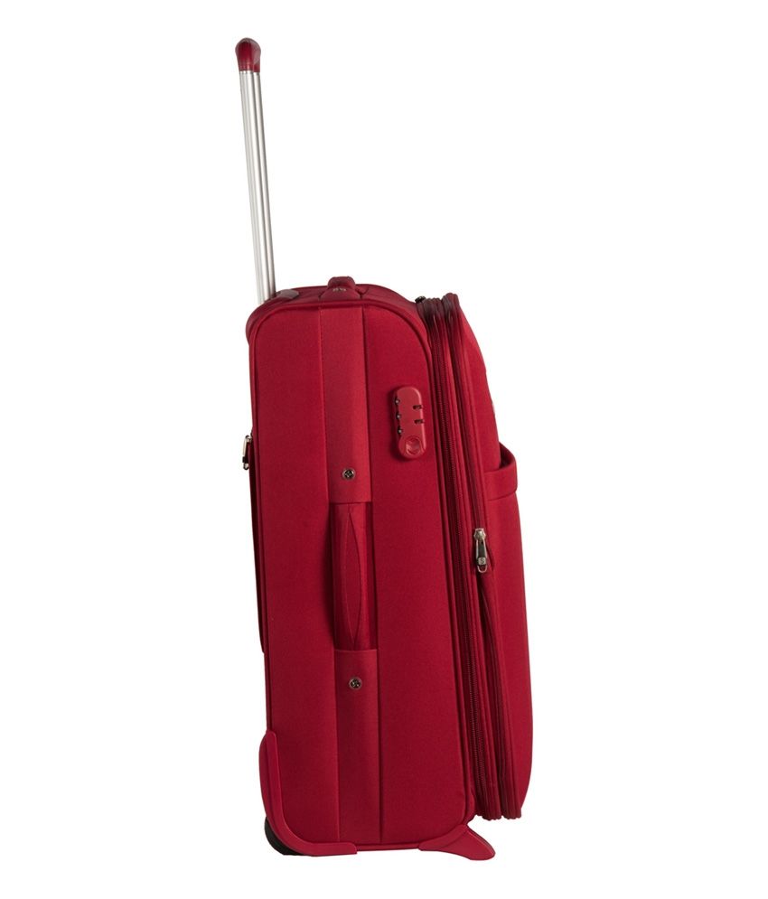Sprint Maroon Polyester Trolley Suitcase Buy Sprint Maroon Polyester