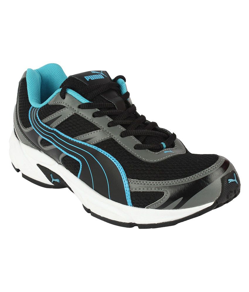 Puma Carlos Black and Blue Running Shoes - Buy Puma Carlos Black and ...