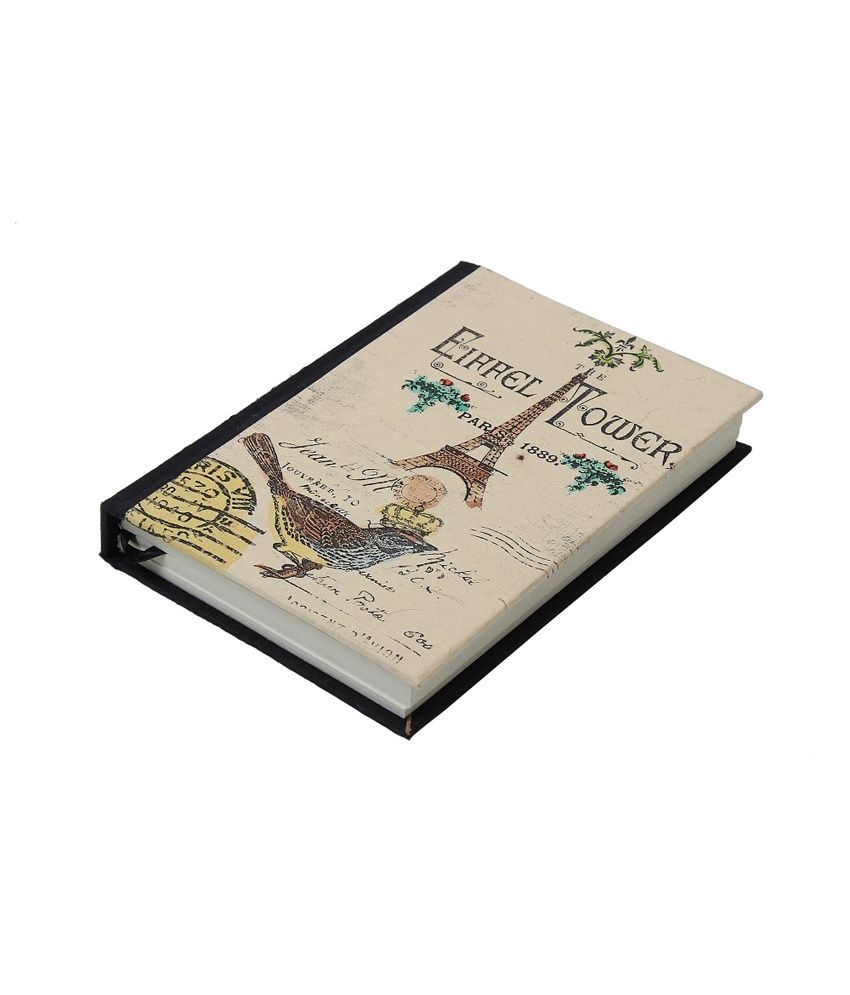 Store Indya Hand Crafted Cardboard Journal Diary (8 x 6) Writing Pad