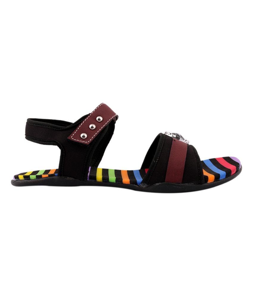 Trewfin Multicolour Synthetic Leather Floater Sandals Price in India ...