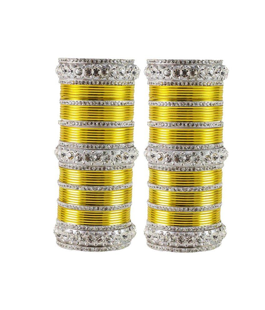 lemon yellow bangles