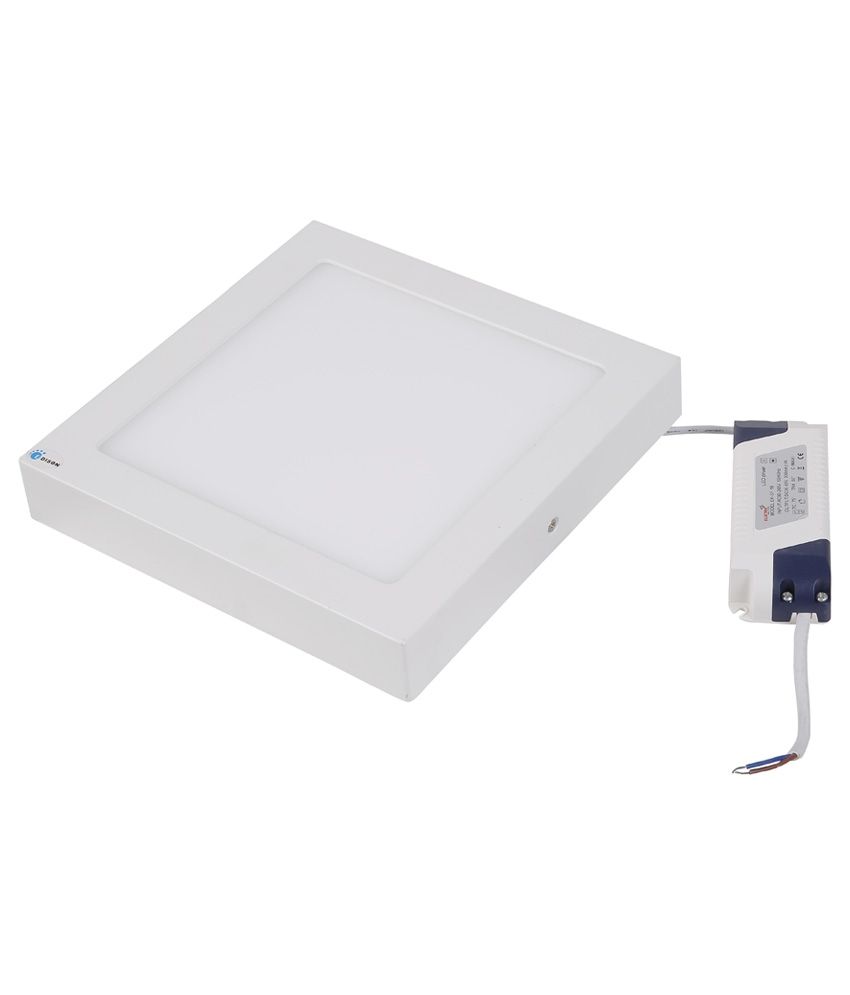 Elektra 18w Led Surface Panel Light Square White Buy Elektra