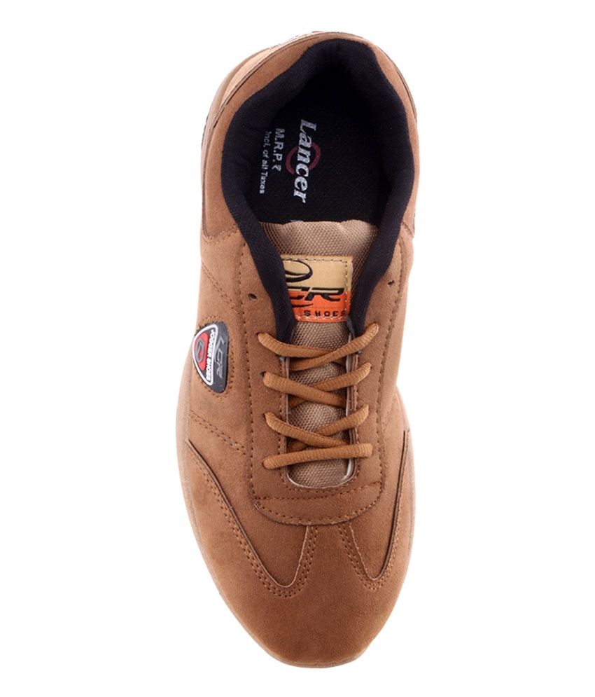 lancer shoes brown colour