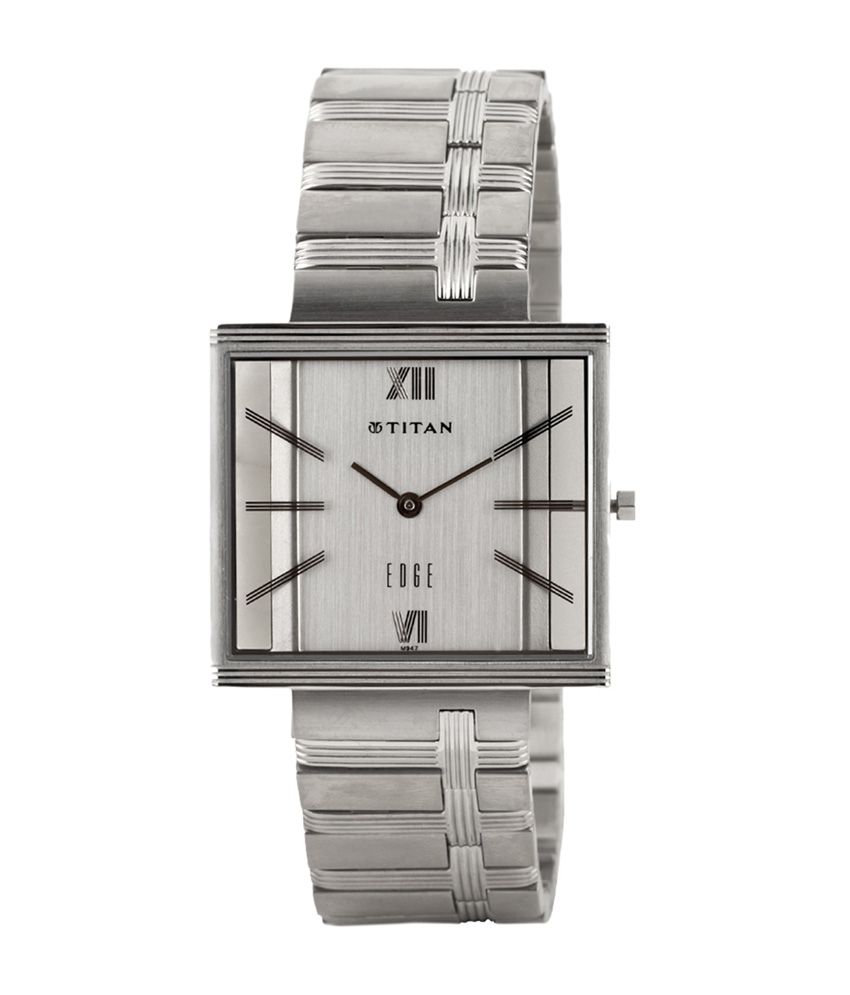 titan square wrist watch