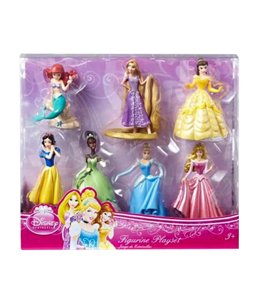 Disney Princess Figure Set (7 Piece) - Buy Disney Princess Figure Set ...